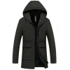 Wholesale of winter clothes for middle-aged and elderly men's cotton-padded jackets, thickened down cotton-padded jackets, mid-length casual cotton-padded jackets for dads Specification image
